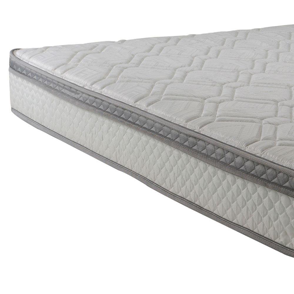 Colchão Casal Herval Ômega com Pillow Top e Molas Ensacadas 22x138x188cm – Cinza/Branco - 4