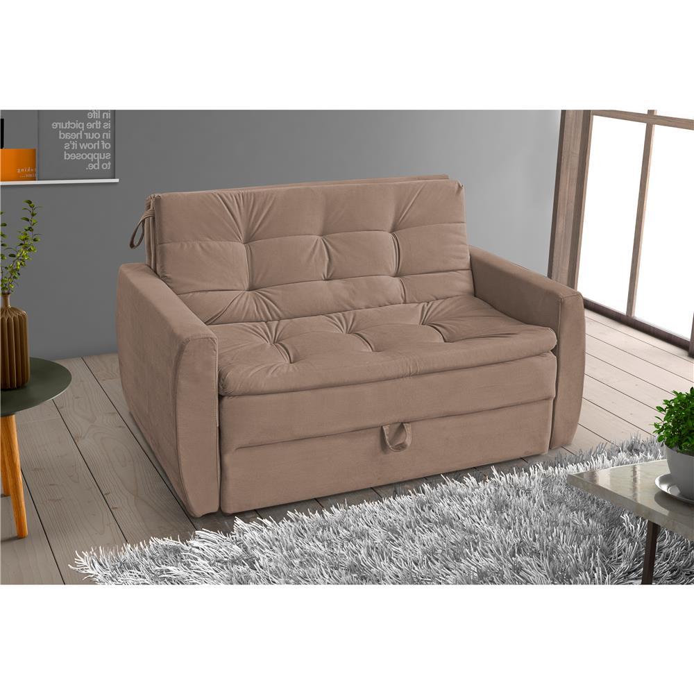 Sofá-cama Matrix Taylor em Tecido Veludo - 2