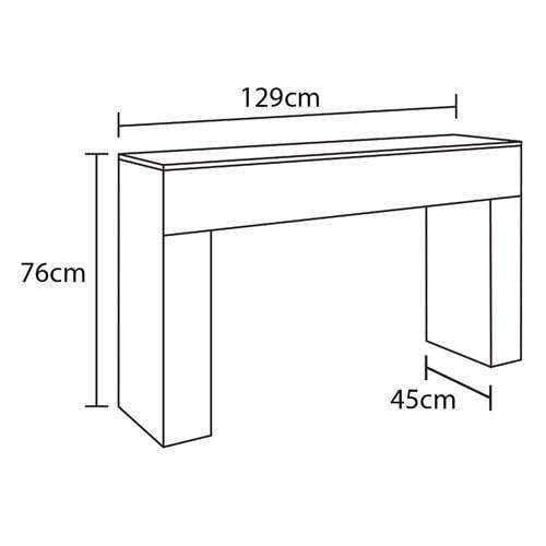 Penteadeira Albatroz Desejo com 2 Portas e 1 Gaveta - 7