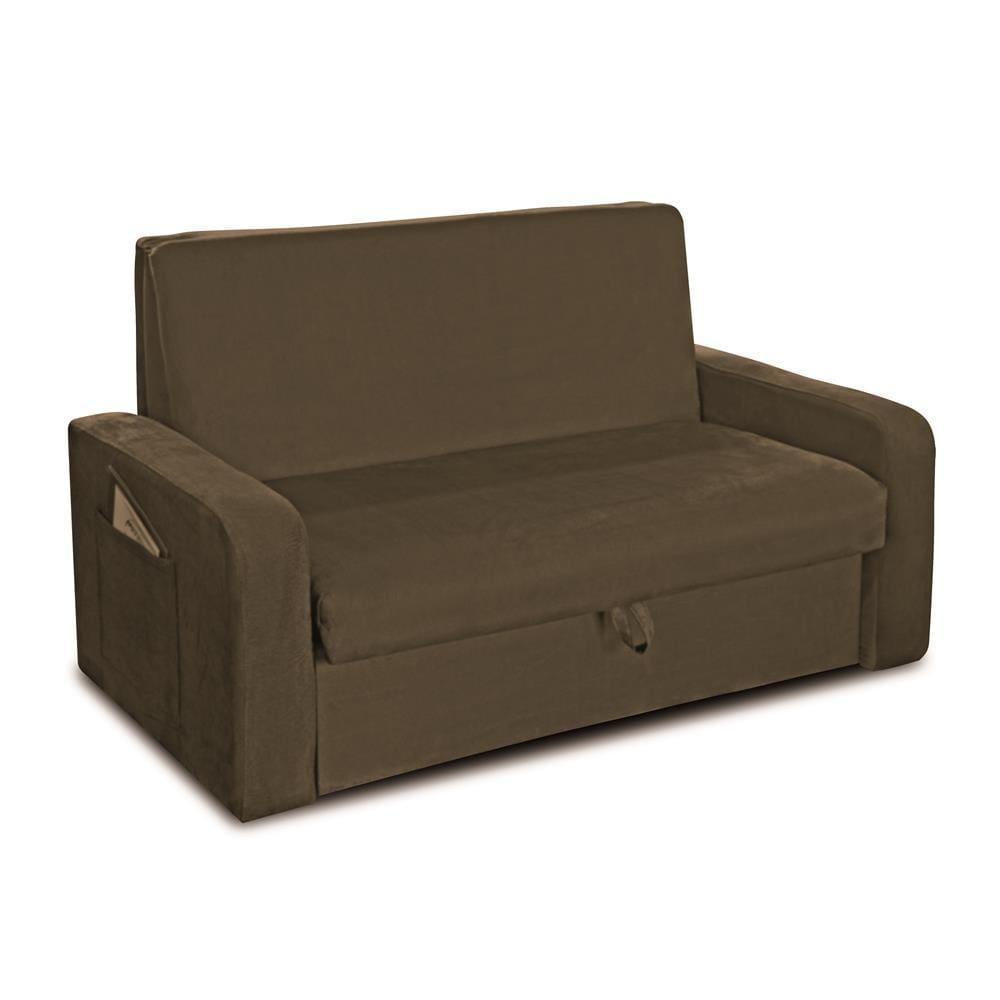 Sofá-cama Matrix Motta em Tecido Suede com Baú - 1