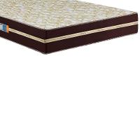 Colchão Casal Hellen Millenium Espuma D33 com Euro Pillow e Revestimento em Tecido Jacquard 19x138x188cm - Marrom e Bege - 3