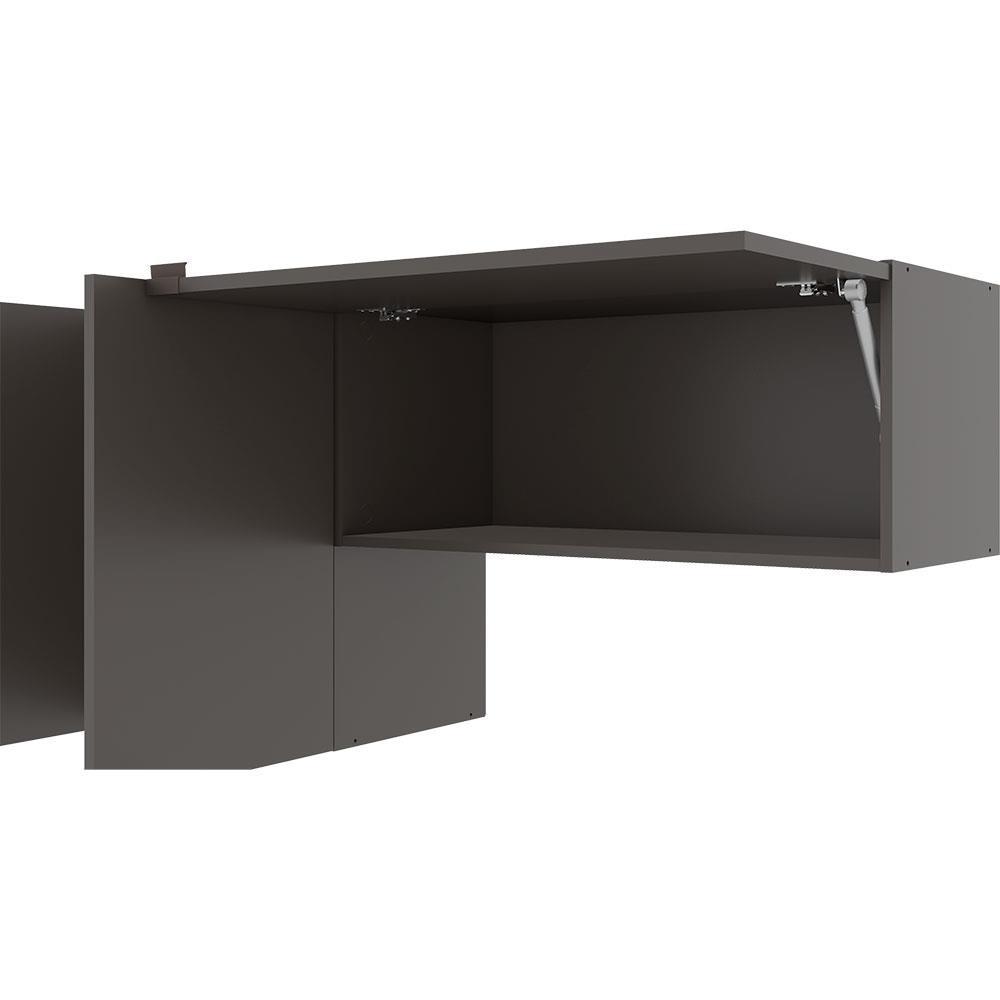 Cozinha Completa Bartira Joy com 11 Portas, 2 Gavetas, 5 Prateleiras e Nicho para Micro-ondas - 244,5cm de largura - 4