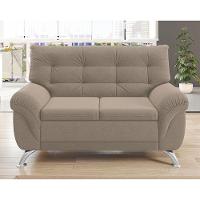 Sofá 2 Lugares Linoforte Arezzo Revestido em Suede com 152cm de Largura - 1