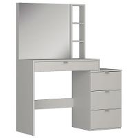 Penteadeira Nova Mobile Anne com Espelho e 4 Gavetas - 3