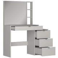 Penteadeira Nova Mobile Anne com Espelho e 4 Gavetas