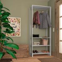 Roupeiro Closet Nova Mobile Yes com 3 Prateleiras e Cabideiro - 1