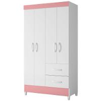 Guarda-Roupa Palumóveis Mobi com 4 Portas e 2 Gavetas