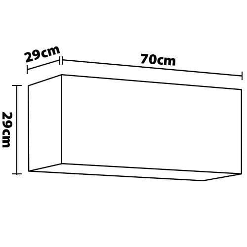 Armário de Geladeira Demóbile Firenze com 1 Porta Basculante - 6