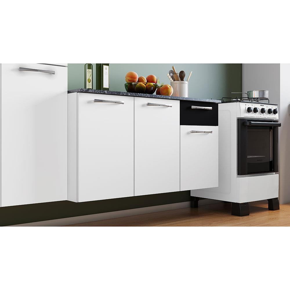 Cozinha Compacta Itatiaia Bolt com 10 Portas, 1 Gaveta e 8 Prateleiras - 244,6cm de largura - 5