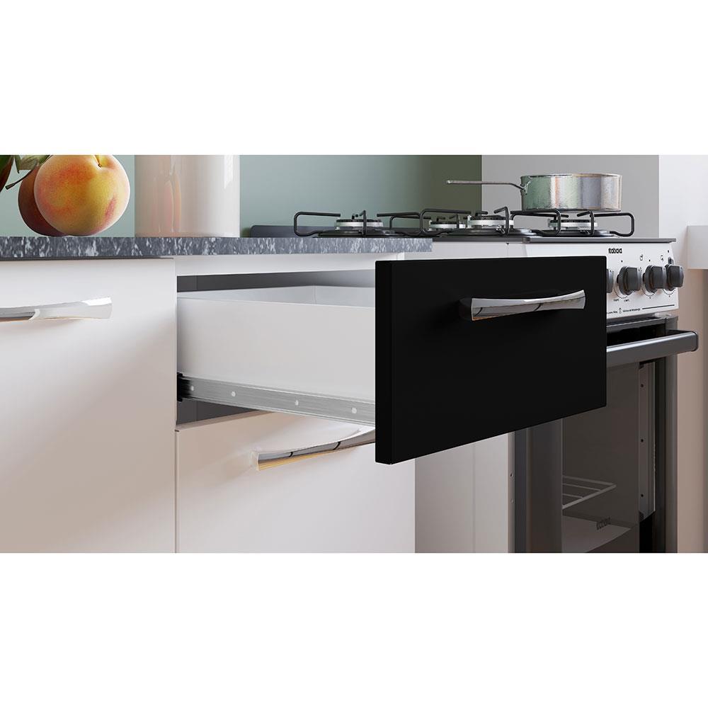 Cozinha Compacta Itatiaia Bolt com 10 Portas, 1 Gaveta e 8 Prateleiras - 244,6cm de largura - 6