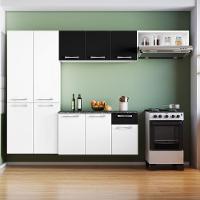 Cozinha Compacta Itatiaia Bolt com 10 Portas, 1 Gaveta e 8 Prateleiras - 244,6cm de largura - 1