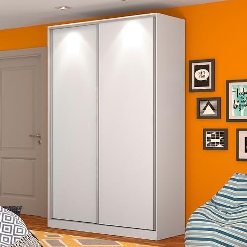 Guarda-Roupa Nova Mobile Moon com 2 Portas de Correr, 3 Gavetas e 6 Prateleiras - 1