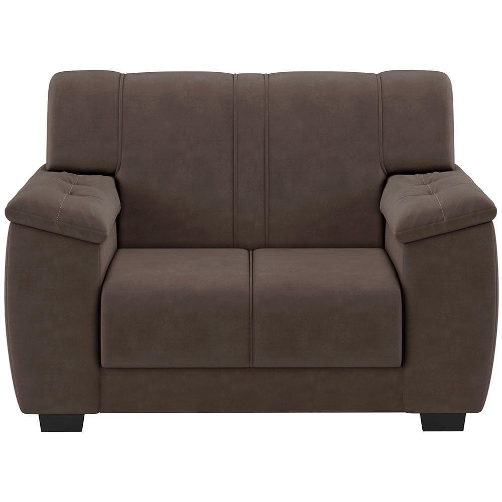 Sofá 2 Lugares Luizzi Roma II com 133cm de Largura e Revestimento em Veludo - 2