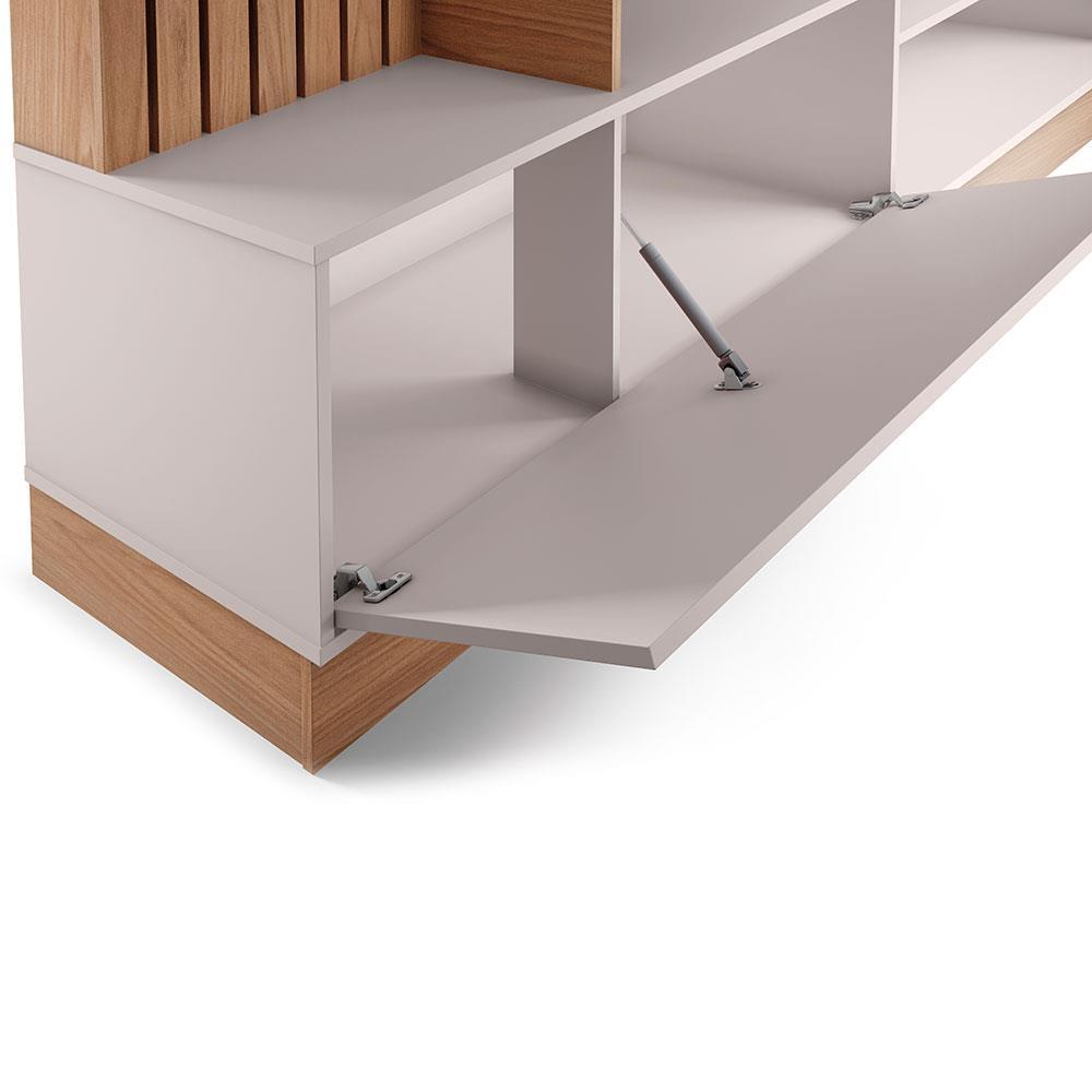 Painel Home Colibri Maceió com 4 Prateleiras, 4 Nichos, para TVs até 65” - 7