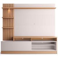 Painel Home Colibri Maceió com 4 Prateleiras, 4 Nichos, para TVs até 65” - 2