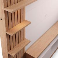 Painel Home Colibri Maceió com 4 Prateleiras, 4 Nichos, para TVs até 65” - 6