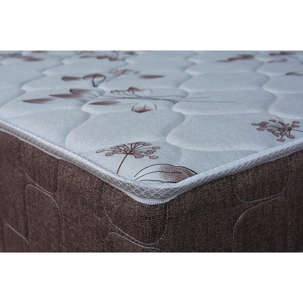 Cama Box Conjugada Casal Umaflex New Florença com Molas Ensacadas 55x138x188cm - Marrom e Bege - 3