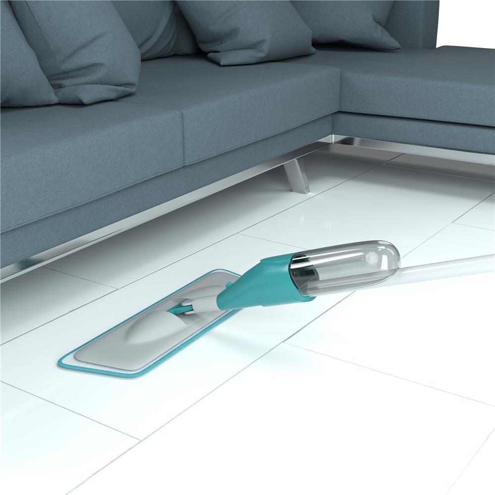 Mop Spray 2 em 1 FlashLimp com Compartimento para Produto de Limpeza – Verde Esmeralda - 7