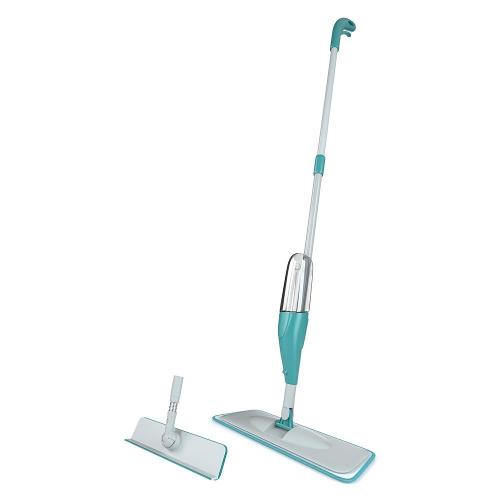 Mop Spray 2 em 1 FlashLimp com Compartimento para Produto de Limpeza – Verde Esmeralda