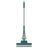 Mop Limpeza Geral Plus FlashLimp MOP7671 Lava e Seca – Verde Esmeralda - 2