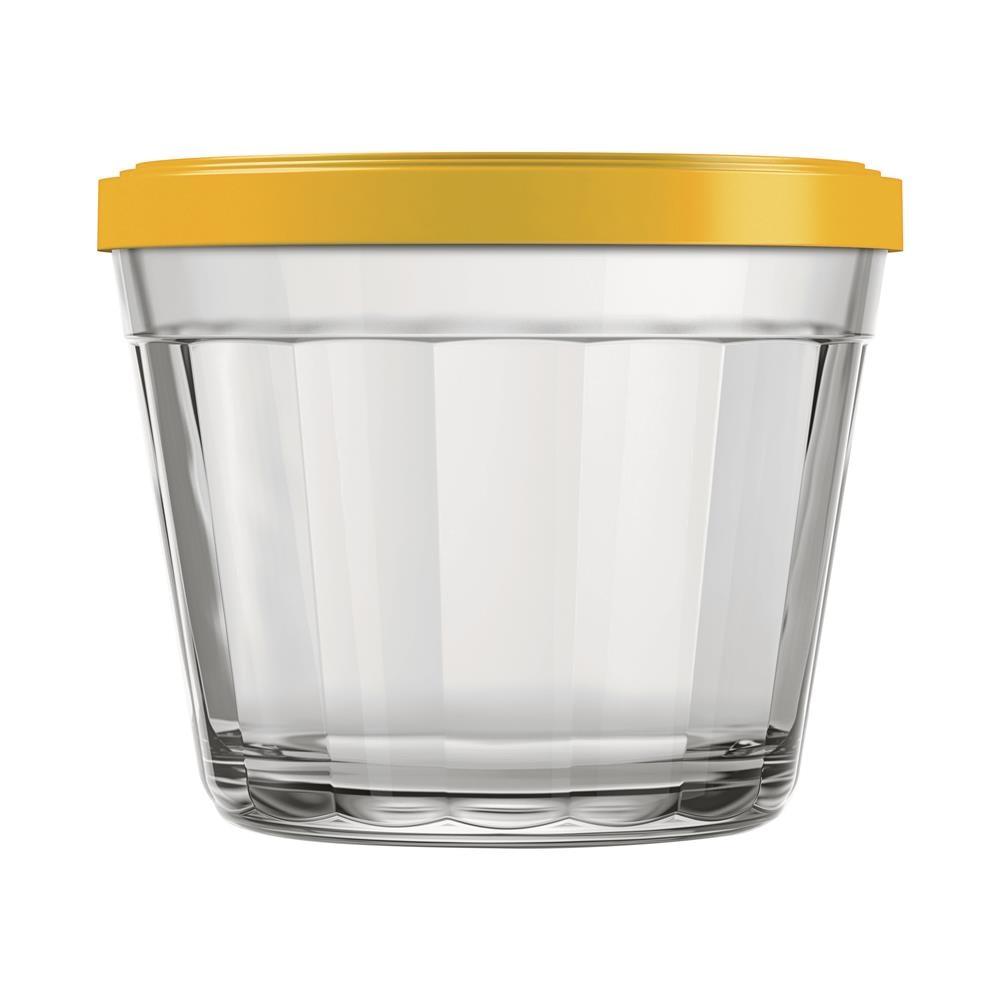 Conjunto de Tigelas com Tampa Copo Americano em Vidro 150 ml – 12 Peças - 3