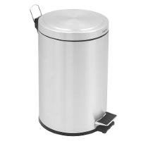 Lixeira Tramontina com Pedal Brasil Plus 94538/512 em Aço Inox – 12 L - 1