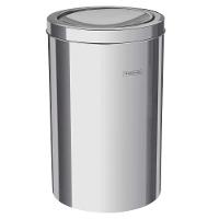 Lixeira Tramontina com Tampa Basculante Swing 94542/112 em Aço Inox – 12 L - 1