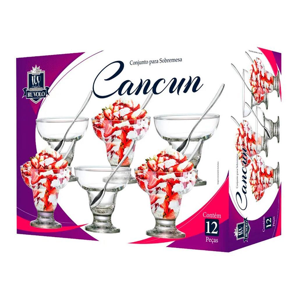 Conjunto para Sobremesa Ruvolo New Cancun - 12 Peças - 6