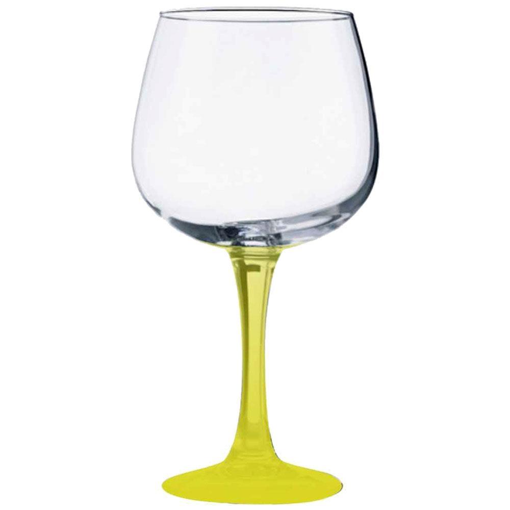 Conjunto de Taças para Gin Vicrila Ibiza com Base Amarela 720 ml – 2 Peças - 2