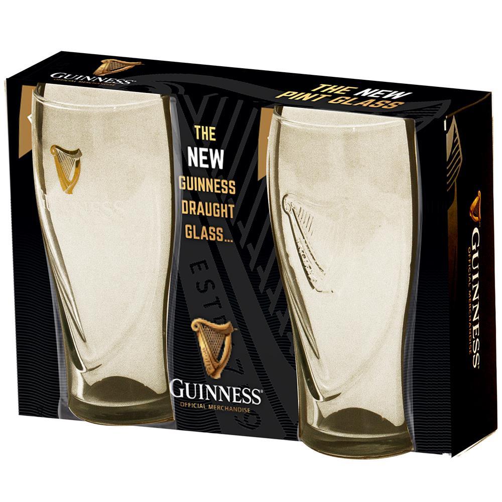 Conjunto de Copos para Cerveja Guinness 560 ml – 2 Peças - 2