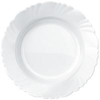 Conjunto de Pratos Fundos Duralex Pétala em Vidro 23,5 cm Branco – 24 Peças - 2