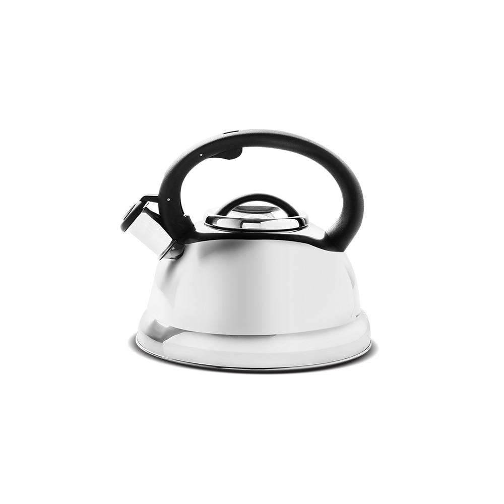 Chaleira Brinox Roma em Aço Inox com Apito e Fundo de Indução – 2,7 L - 1