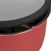 Pipoqueira Brinox Pic Poc com Revestimento Interno Antiaderente Pro-Flon Cereja – 20 cm - 6