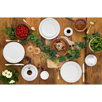 Aparelho de Jantar, Chá e Sobremesa 30 Peças Germer Tassel em Porcelana - Branco - 2