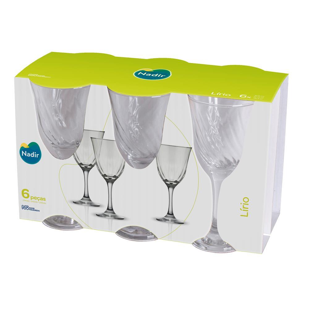 Conjunto de Taças para Água Nadir Lírio 365 ml – 6 Peças - 2