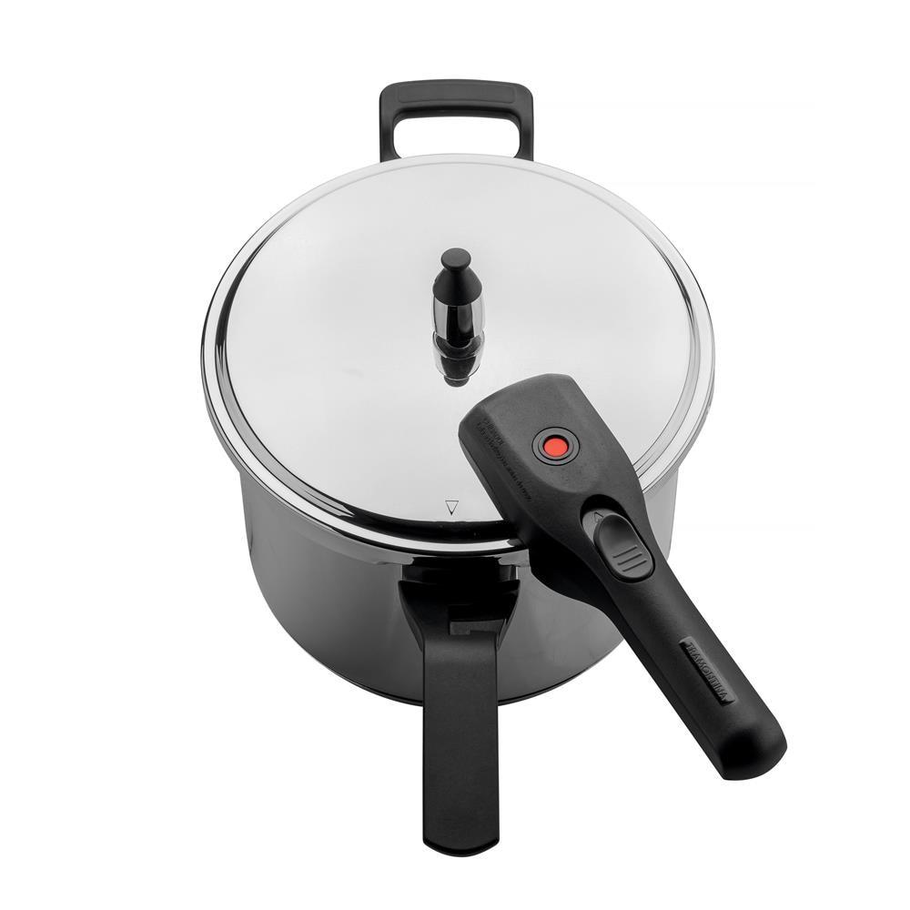 Panela de Pressão Tramontina Brava em Aço Inox com Fundo Triplo – 4,5 L - 3