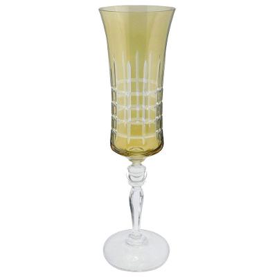 Taça para Champanhe Bohemia Grace em Vidro Âmbar - 190ml