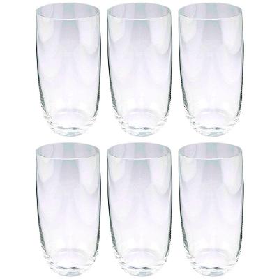 Conjunto de Copos Alto Jazz Fracalanza em Cristal 460ml - 6 Peças