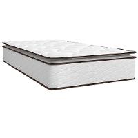 Colchão de Solteiro Umaflex New Itália com Molas Ensacadas e Pillow Top D26 - 25x88x188cm - Branco/Marrom - 2