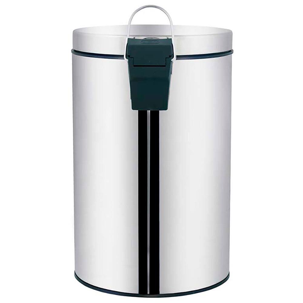 Lixeira Mor Agata com Pedal em Aço Inox e Polipropileno – 3L - 2
