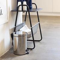 Lixeira Mor Agata com Pedal em Aço Inox e Polipropileno – 3L - 4