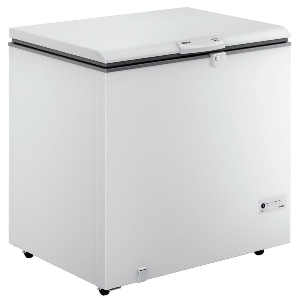 Freezer Horizontal Consul CHA31FB Pés com rodízio, 6 Níveis de temperatura e Degelo Manual - 309L - 1