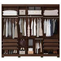 Guarda-Roupa Bartira Diplomata 7 Portas 6 Gavetas 255,6cm de largura - 3