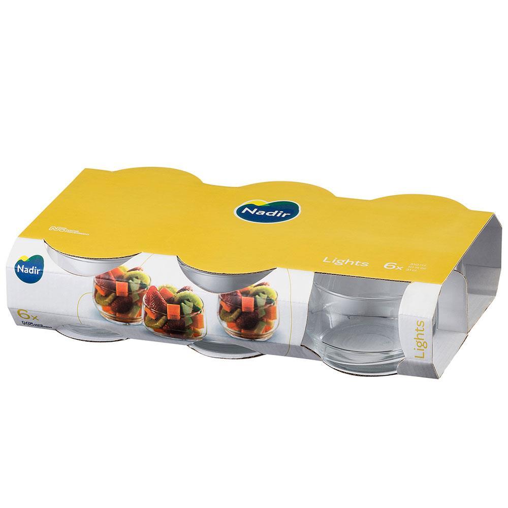 Conjunto para Sobremesa Nadir Lights em Vidro – 6 Peças - 3