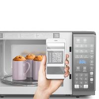 Micro-ondas Electrolux MI41S Inox Espelhado Painel Integrado Função Tira Odor 31 litros