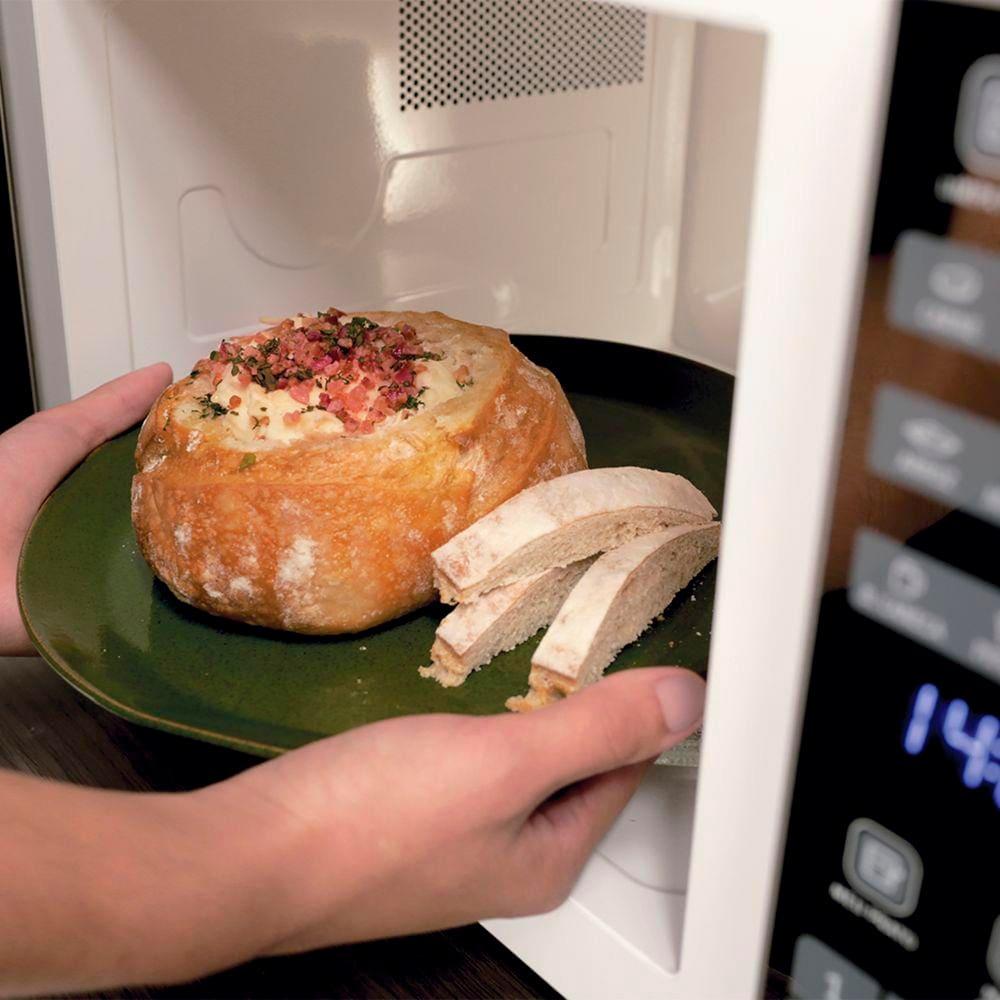 Micro-ondas Electrolux MI41S Inox Espelhado Painel Integrado Função Tira Odor 31 litros - 12