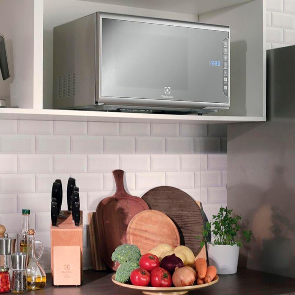 Micro-ondas Electrolux MI41S Inox Espelhado Painel Integrado Função Tira Odor 31 litros - 13