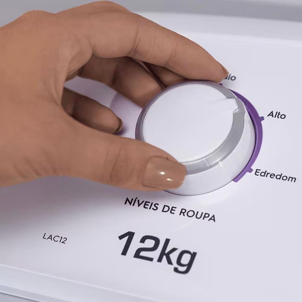 Máquina de Lavar Electrolux 12kg LAC12 Silenciosa Cesto Inox Tecnologia Jet&Clean Branca - 9