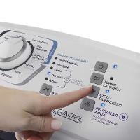 Máquina de Lavar Electrolux 12kg LAC12 Silenciosa Cesto Inox Tecnologia Jet&Clean Branca