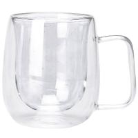 Conjunto com 2 Canecas para Café Dynasty Coffee Time em Vidro Borossilicato Parede Dupla – 220 ml - 2